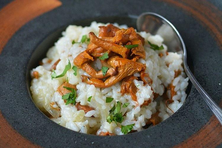 Risotto aux girolles - Recettes comment cuisiner