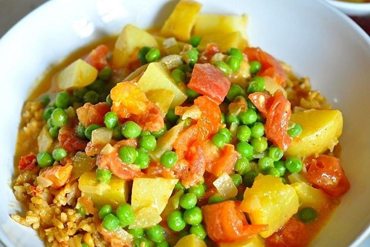 Ragoût de légumes aux petits pois - recettes