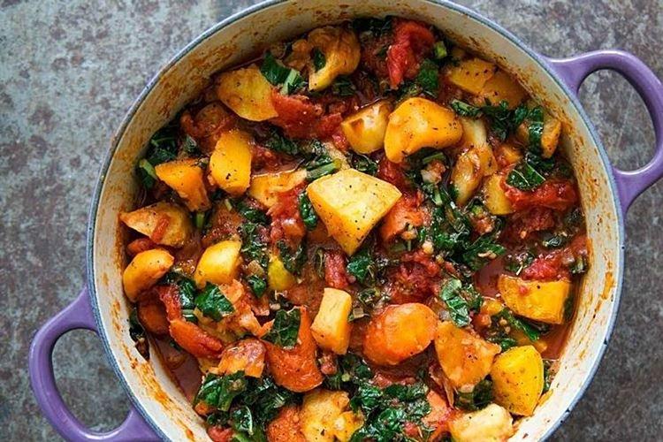 Ragoût de légumes aux tomates sabji - recettes