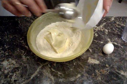 Pâte sablée universelle - recette pas à pas