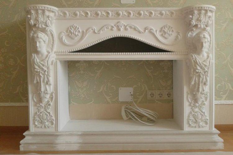 Fausse cheminée DIY en polyuréthane