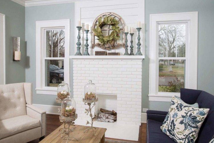 Fausse cheminée à faire soi-même - photo