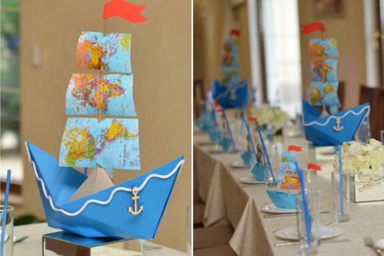 Comment décorer un bateau en papier de vos propres mains