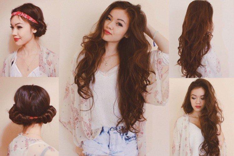 Bandage - Comment faire des boucles sans fer à friser et bigoudis