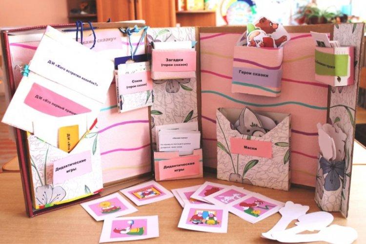 Un ordinateur portable sur un livre de vos propres mains - comment faire