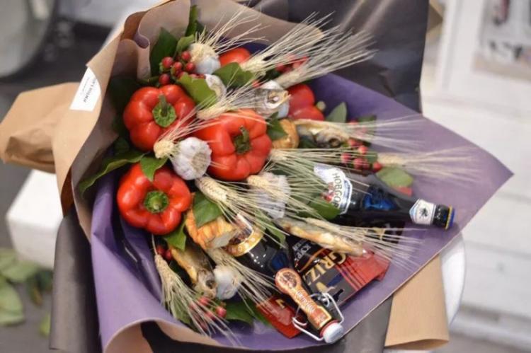 Comment faire un bouquet pour hommes de vos propres mains: 6 idées