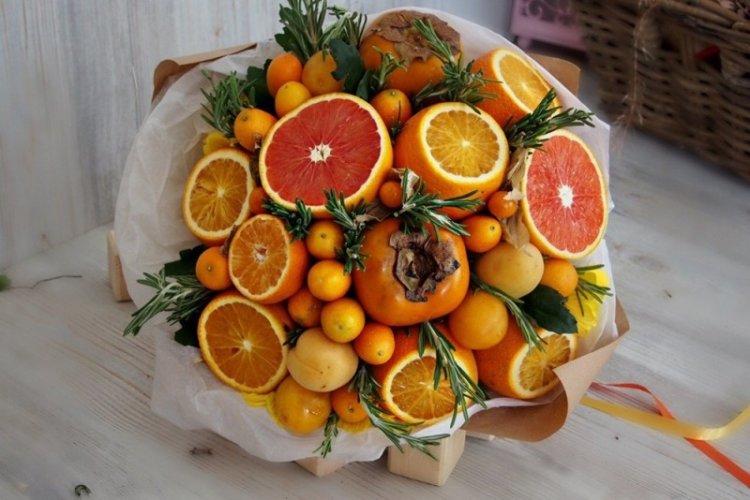 Bouquet de fruits - Bouquet DIY pour homme