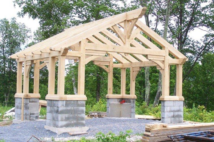 Toit de gazebo à faire soi-même