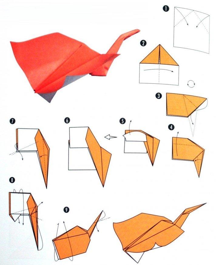 Avion grue - comment faire un avion en papier