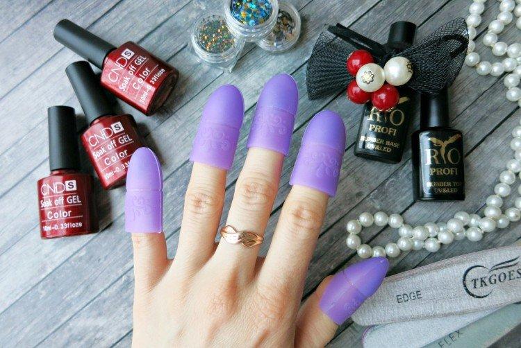 Capuchons et clips - Comment enlever le vernis gel à la maison