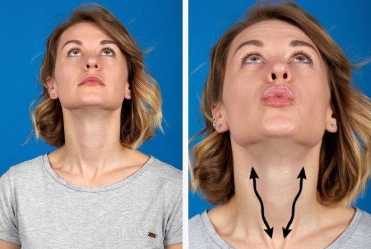 Chin up - Comment enlever un double menton à la maison