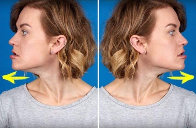 Tour de tête - Comment enlever un double menton à la maison