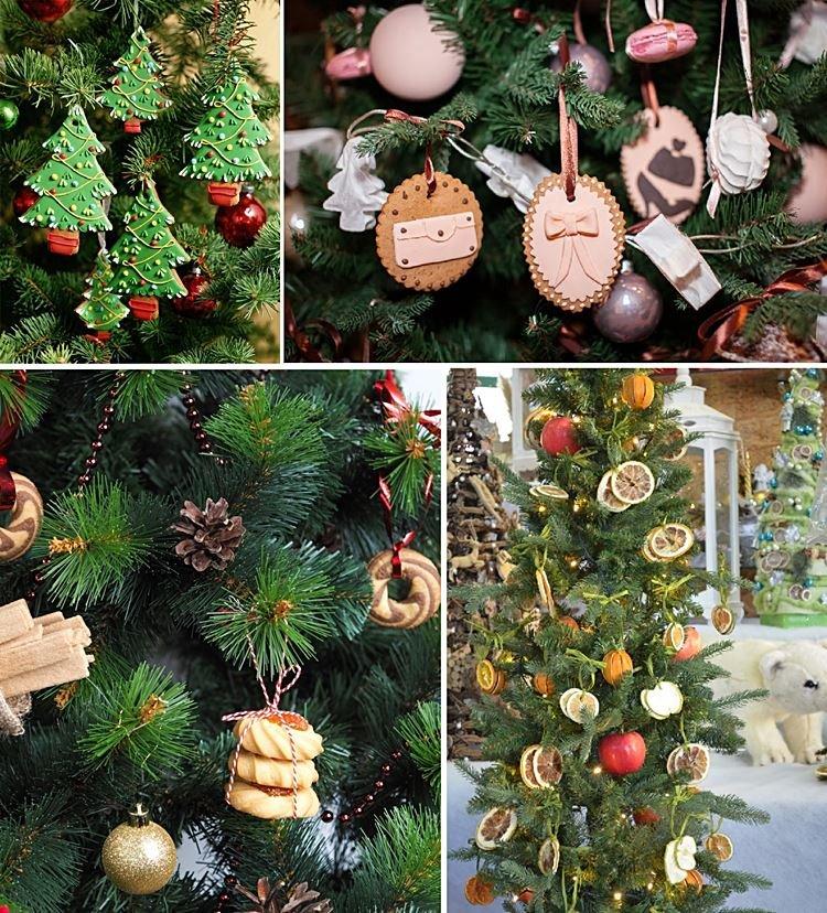 Décorations comestibles - Comment décorer un arbre de Noël pour le nouvel an 2021