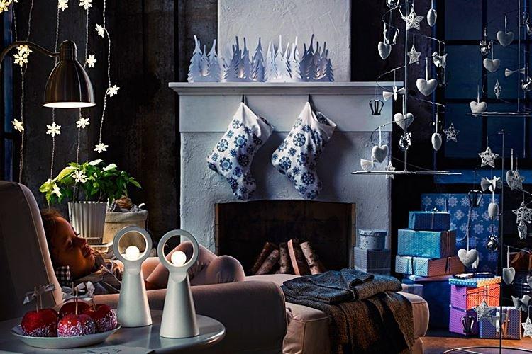 Comment décorer une pièce pour le Nouvel An - photos et idées