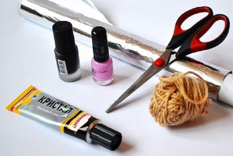 Les rats du Nouvel An en fils - Comment décorer un appartement pour le Nouvel An 2020