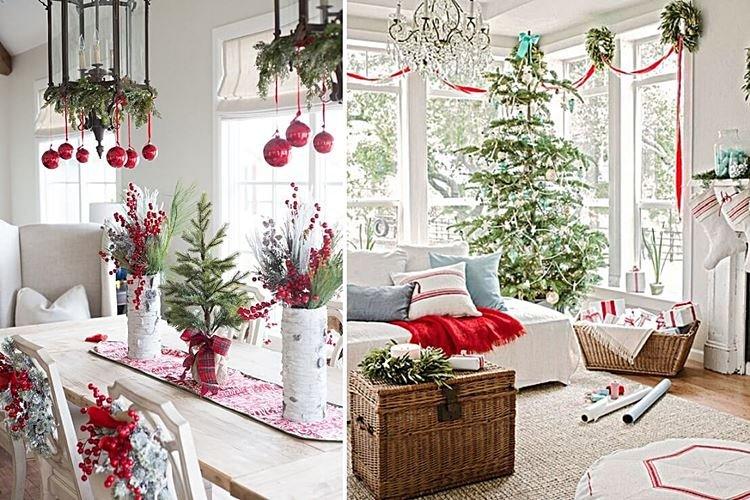 Comment décorer un appartement pour le Nouvel An - photos et idées