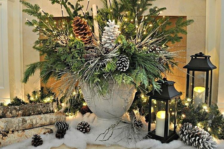 Comment décorer un appartement pour le Nouvel An - photos et idées