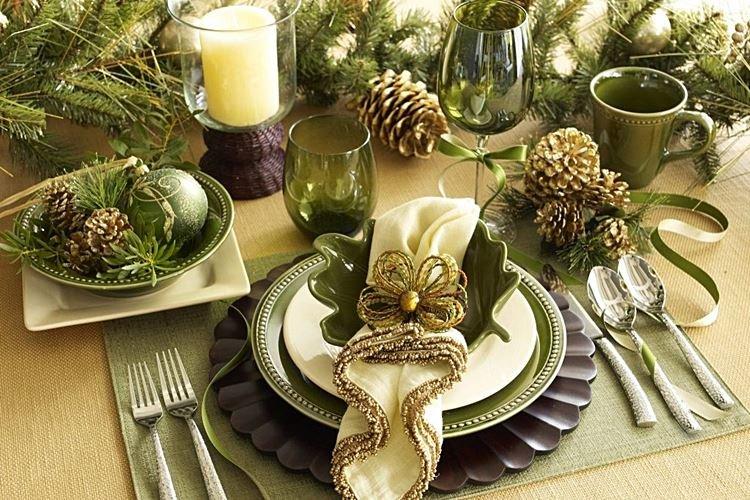 Comment décorer une table pour le Nouvel An 2021 - photos et idées