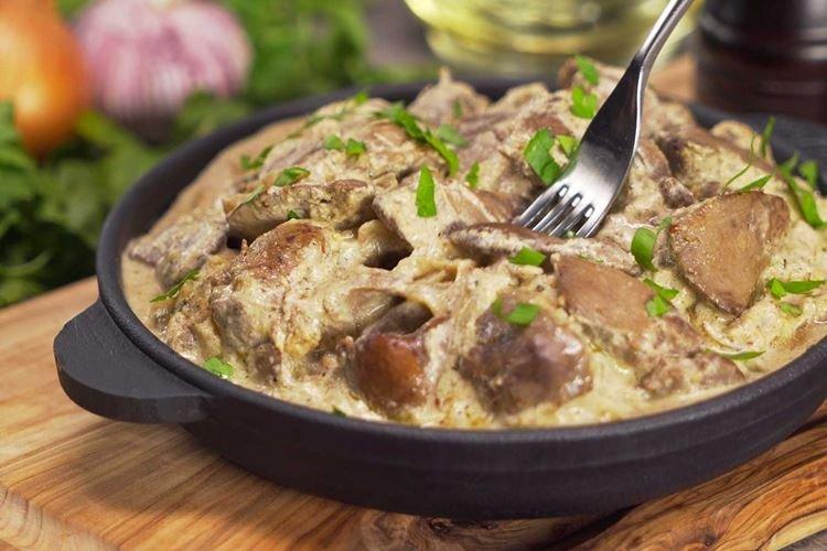 Foie à la crème sure - Comment faire cuire le foie de poulet