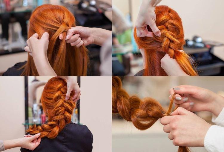 Comment tresser un épillet inversé à vous-même