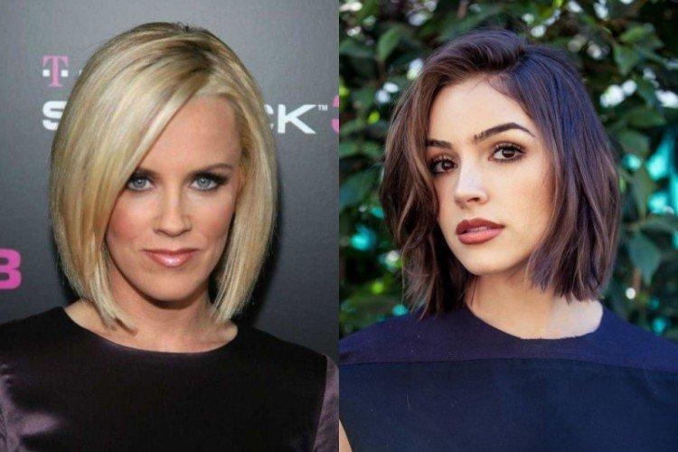 Kare sans frange pour cheveux mi-longs