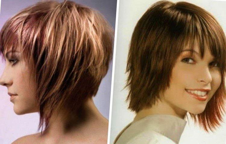 Bob déchiré avec une frange