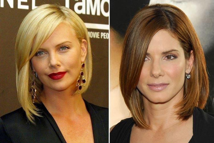 Kare avec une frange oblique