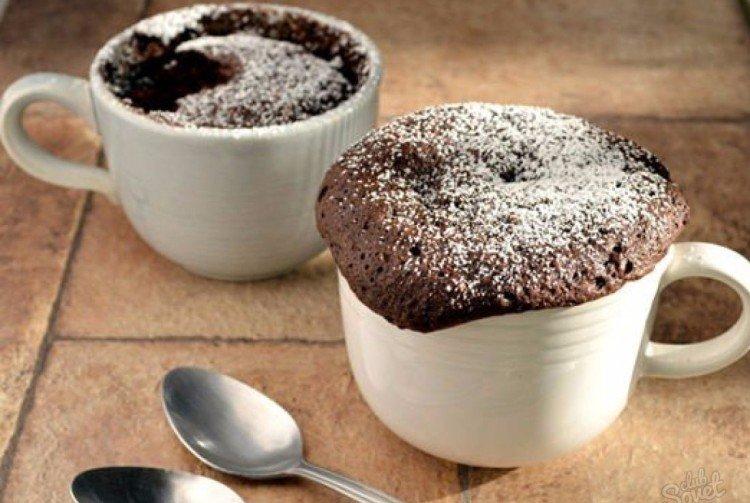 Cupcake au café au micro-ondes dans une tasse en 5 minutes - recette