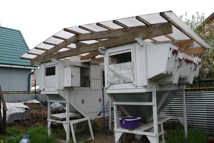 Les cages de Mikhailov - Cages à lapins DIY