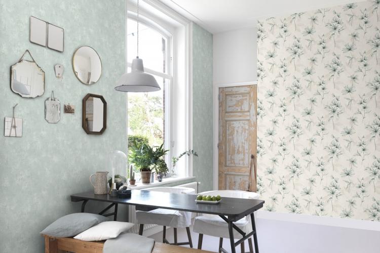 Compagnons de papier peint - Combinaison de papier peint dans la cuisine