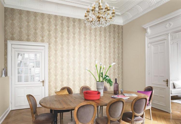 Compagnons de papier peint - Combinaison de papier peint dans la cuisine
