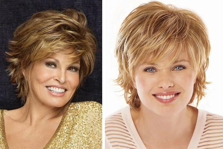 Cascade - Coupes de cheveux courtes pour les femmes après 40 ans