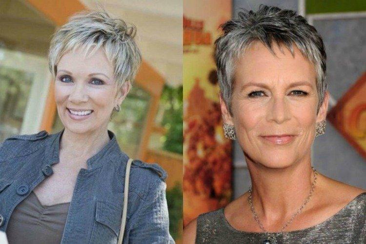 Pixie - Coupes de cheveux courtes pour les femmes après 50 ans