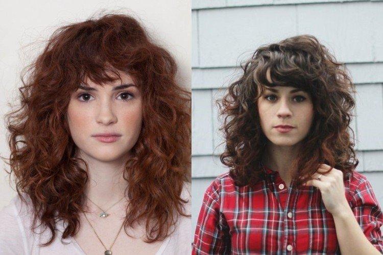 Curly Bangs - Coupes de cheveux courtes pour cheveux bouclés