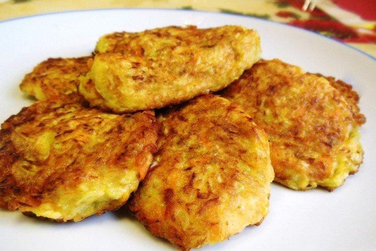 Escalopes au chou, viande hachée et semoule - recettes