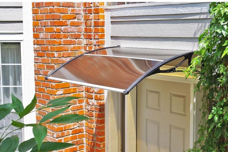 Visière à faire soi-même au-dessus du porche - idées de photos