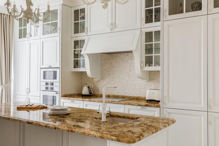 Îlot avec évier - Cuisine avec îlot