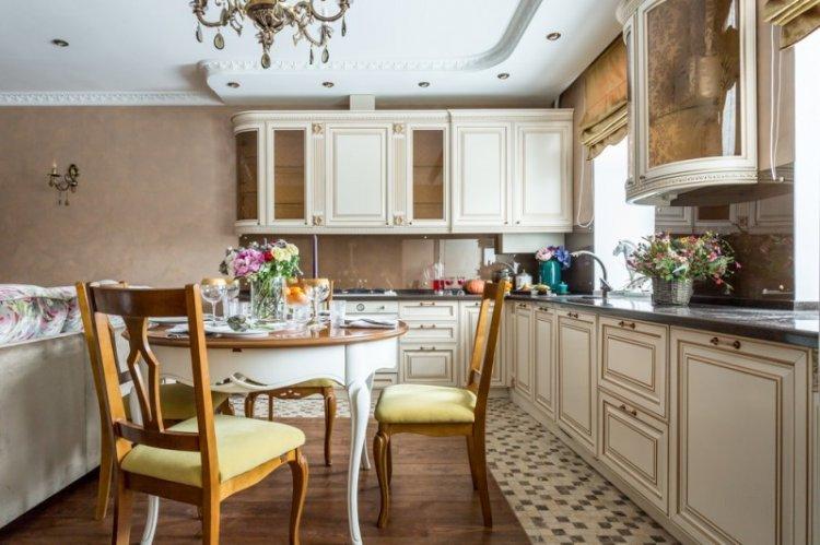 Conception de cuisine-salle à manger - photos et idées