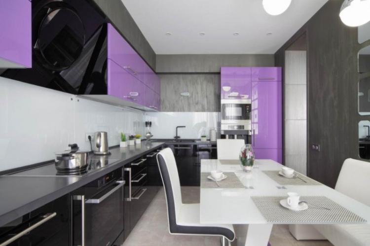 Cuisine Art Nouveau Noir - Design d'intérieur