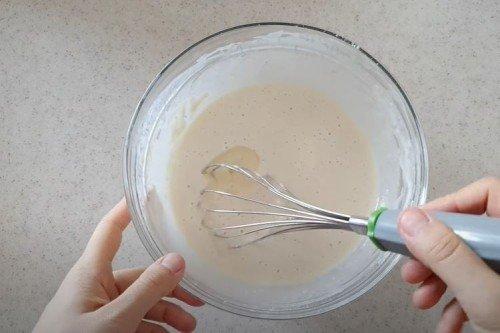 Poulet multicouche avec plusieurs types de garniture - recette étape par étape