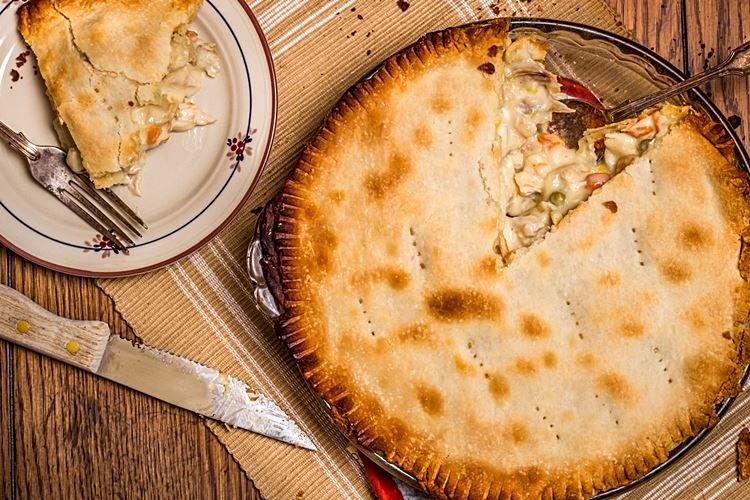 Kurnik aux champignons et riz - recettes