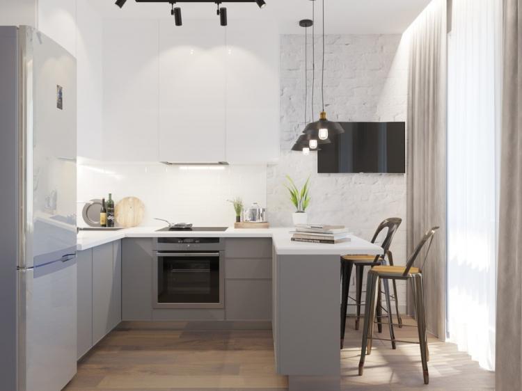 Appartement Atmosfera, 29 m² - Design d'intérieur