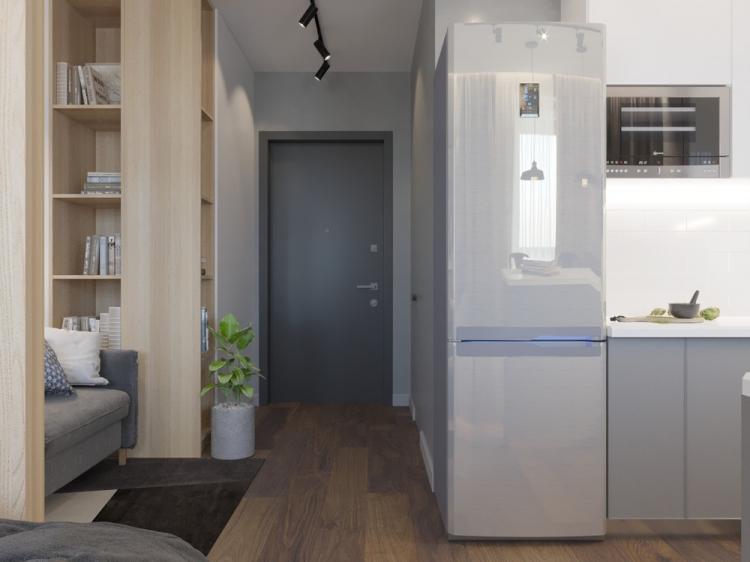 Appartement Atmosfera, 29 m² - Design d'intérieur