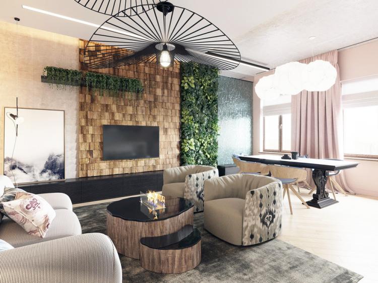 Appartement Four Elements - design d'intérieur