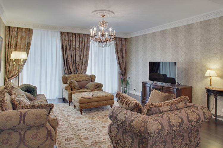 Appartement motif classique - design d'intérieur