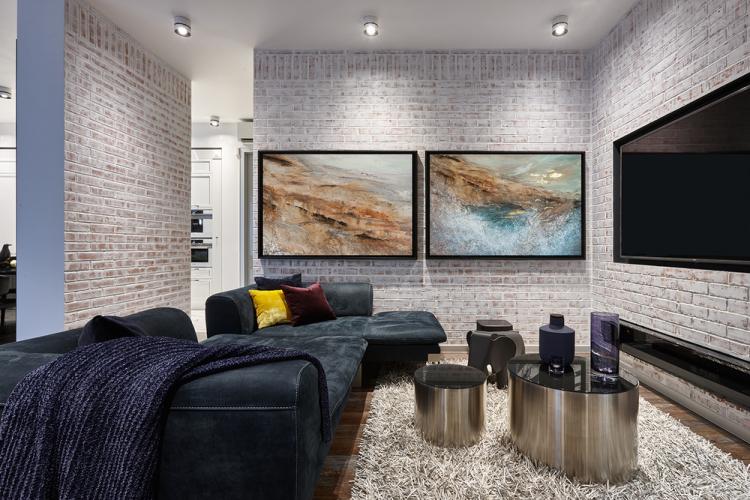 Appartement loft en reflet - design d'intérieur