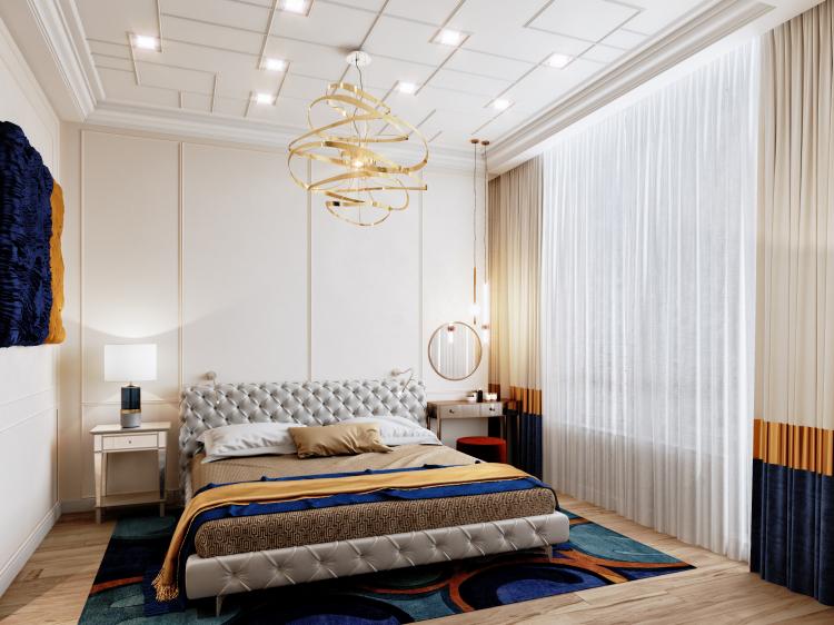 Appartement design Scintillement de la mer, complexe résidentiel Sky Fort