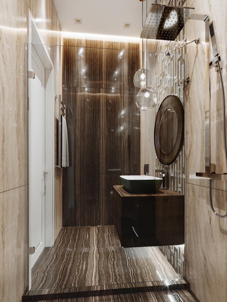 Appartement design Scintillement de la mer, complexe résidentiel Sky Fort