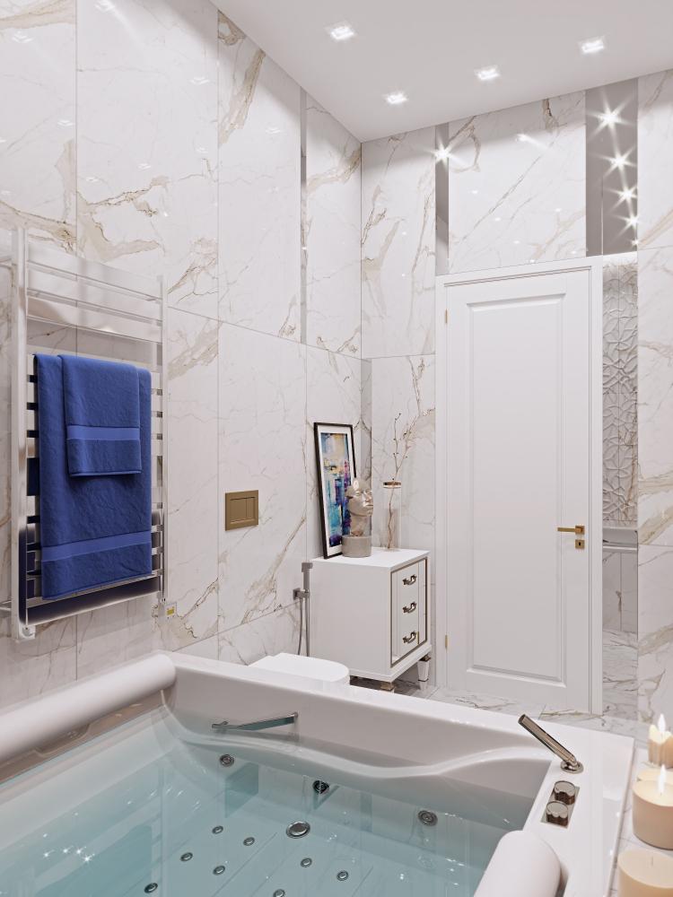 Appartement design Scintillement de la mer, complexe résidentiel Sky Fort