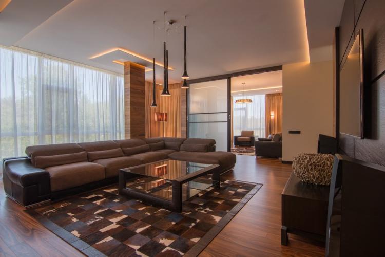 Appartement sur rue. Forêt, 140 m² - Design d'intérieur